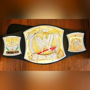 WWE Championship wrestling belt.